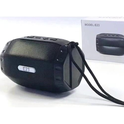 MKL-E23 Portable Bluetooth Speaker Wireless Bass Column Outdoor Speaker Support AUX TF USB Subwoofer Stereo Loudspeaker