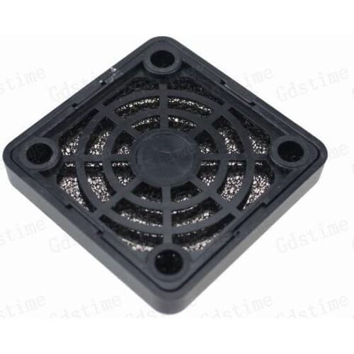 10 Pcs Gdstime 40mm*40mm Dustproof Case Dust Filter For 1.6 inches Fan 40mm Plastic Grill Cover 4cm Fans Protector