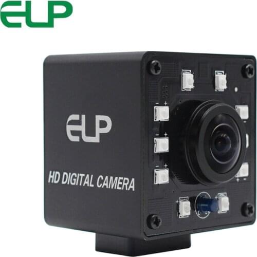 Fisheye IR box usb camera CMOS AR0330 Mini 42*42mm box case H.264 30fps 1920X1080 wide angle CCTV camera module