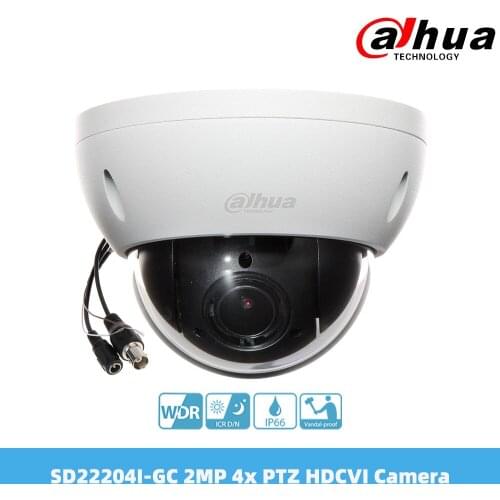 Dahua SD22204I-GC 2MP 4x Optical Zoom HDCVI Speed Dome Camera 1080P IP66 IK10