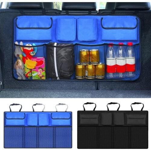 Backseat Storage Car Auto Trunk Organizer Bag Oxford Seat Back Bottle Pocket Stowing Tidying Interior Accessories