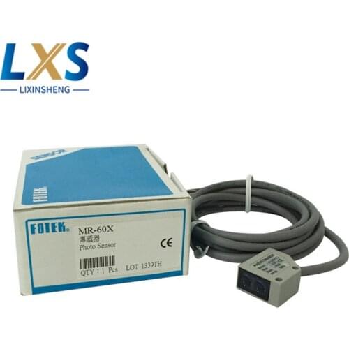 Diffuse Reflection Type NPN+PNP/NO TAIWAN FOTEK Electric Photo Sensor Switch MR-60X Photo Sensor