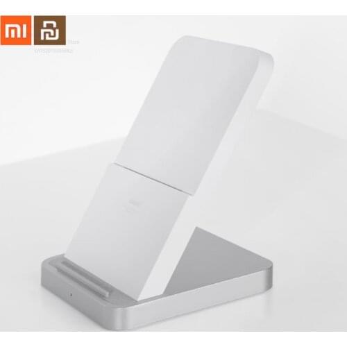 Original xiaomi mijia vertical vertical air-cooled wireless charger 30W wireless fast charge for xiaomi smartphone