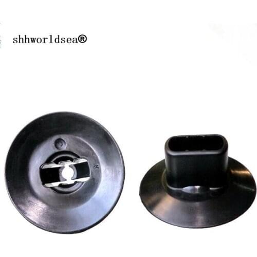 Shhworldsea car clip wheel arch inner screw seat for renault 7703081056
