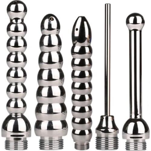 1Set Anal Douche Enema Nozzle Hand held Bidet Shower Toilet Jet Cleaner Portable Bidet Double Outlet Angle Valve Sprayer Faucet