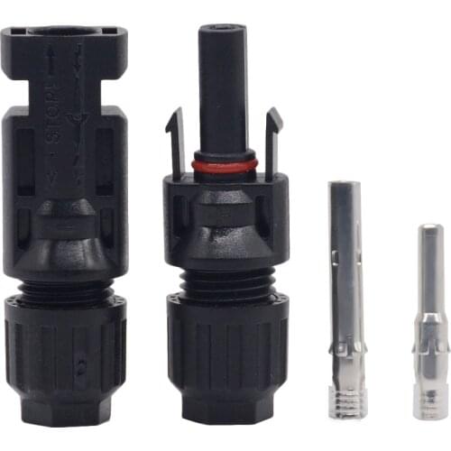 10 Pairs Connector male and female Solar Panel Connector used for Solar Cable 2.5mm2 4mm2 6mm2