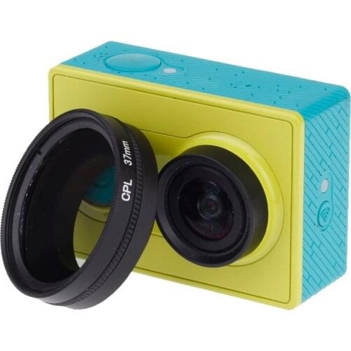 37mm CPL Filter Circular Polarizer Lens Filter with Cap for Xiaomi Xiaoyi