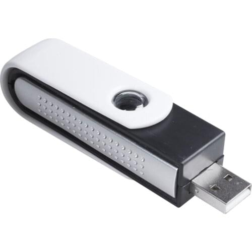 EAS-USB ionic Oxygen Bar Freshener Air Purifier ionizer For Laptop Black+White