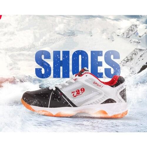 Original 729 table tennis shoes 2018 Breathable unisex sneakers for table tennis racket game ping pong game for woman and man