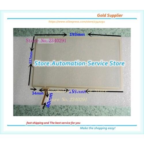 New 8 Inch Touch Screen DVD Navigation VIdeo IntErcOm Telephone Control LeARning Machine ScReen 193*117