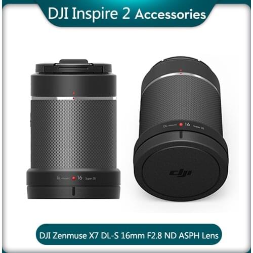 DJI Zenmuse X7 DL-S 16mm F2.8 ND ASPH Lens With the DJI DL mount diameter: 58mm for Inspire 2 original brand new in Stock