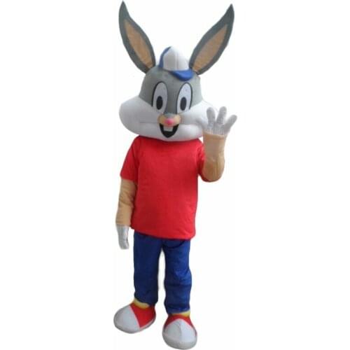 Halloween Rabbit Mascot Costume Cosplay Furry Suits Party Game Fursuit Cartoon Dress Outfits Carnival Xmas Easter Advertising