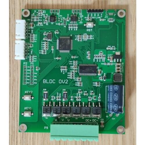 STM32, BLDC, PMSM, servo motor development board, encoder, vector control, DRV8301