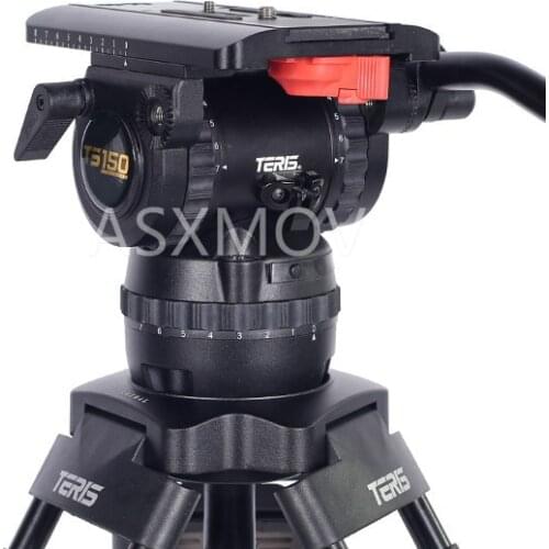 Teris TS150 Fluid Head tripod head teris tripod Fluid Head 100mm head 20KG payload