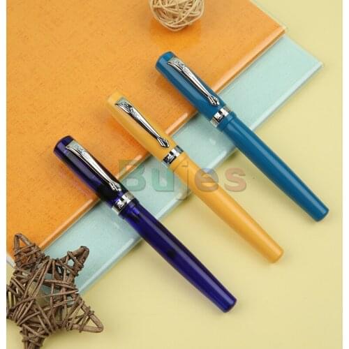 Kaweco Student Translucent Blue Rollerball Pen,Injection molded polished acrylic; Chrome Plated Brass,Screw-On Cap