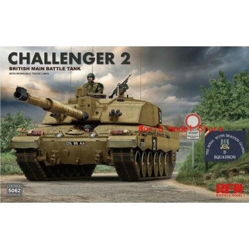 Ryefield-Model 1/35 RM5062 British MBT Challenger 2 Plastic Model Building Kit