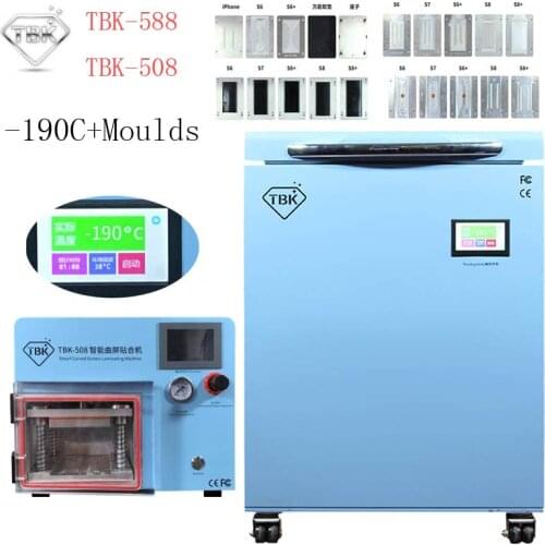 TBK-588 Professional Mass -190C LCD Touch Screen Freezing Separating Machine +TBK-508 vacuum laminating machine samsung iphone