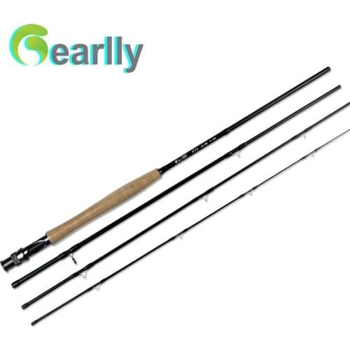 1pcs 2.43M Fly fishing rod carbon fishing rod travel fly rod pole fishing equipment trout fishing rod