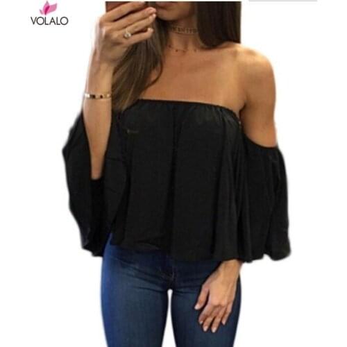 Женские летние футболки VOLALO China At AliExpress