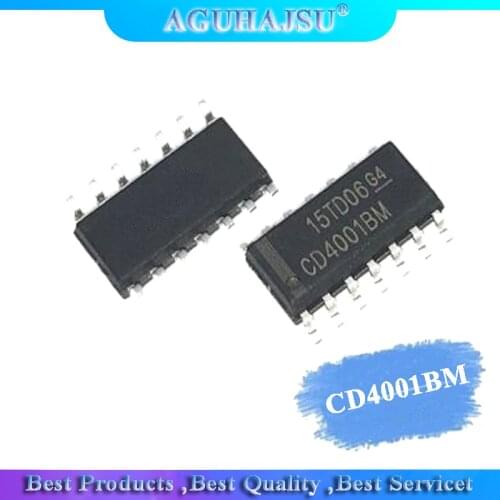 10PCS CD4001BM SOP-14 CD4001BM96 SOP14 CD4001 SOP