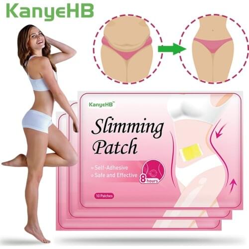 30 Pcs/3 Bags Slimming Patch 10X Storngest Fast Burning Fat&Lose Weight Products Natural Herbs Sticker Body Shaping Patch A396