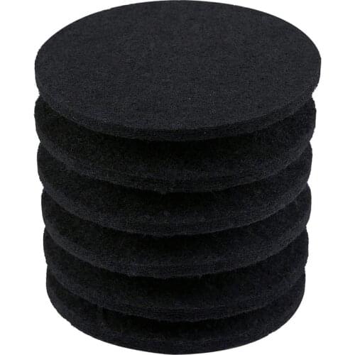 6 Pack Thickened Compost Bin Filters Activated Carbon Filters for Kitchen Compost Bin Filters Replacement, 10 mm Thickness, 6.75