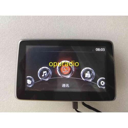 Free shipping Touch Screen Digitizer for Monitor TM070RDZ38 2014-2016 Mazda 3 Center-display BHP1611JOD 1JOC YPDMYF-14E800-AE AD