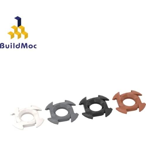 BuildMOC 5.5 x 5.5 x 0.66 Ring 4 x 4 For Building Blocks Parts DIY Construction Educational Creative