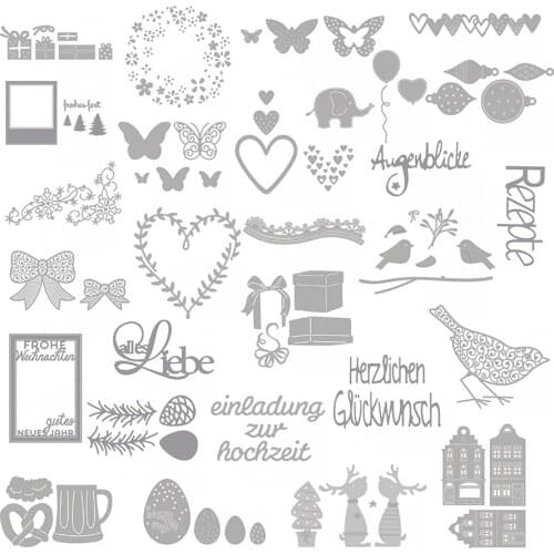 CH 2021 New Arrival Presell Butterflies Metal Cutting Dies Embossing Scrapbooking Stencil Craft Cut Die For DIY Card Crafts Hand
