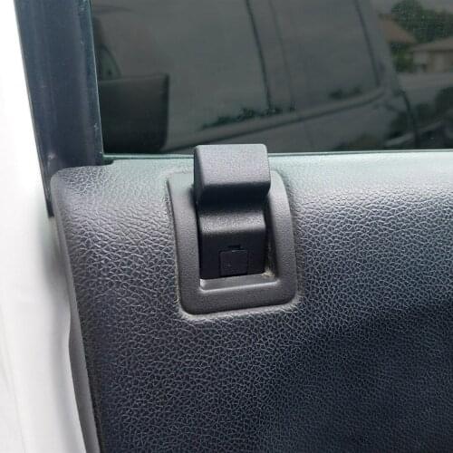 Black Front Door Interior Lock Knob Tab Passenger for Chevrolet 2007-2013