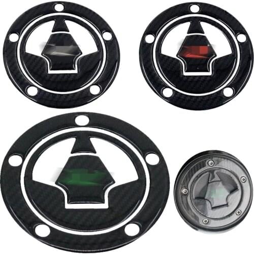 For Kawasaki Z750 Z800 Z1000 ZX6R ZX10R ER6N/F Sticker Motorcycle Carbon Fiber Fuel Tank Protector