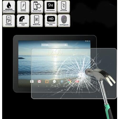 For RCA 10 Viking Pro RCT6303W87DK 10.1" - Tablet Tempered Glass Screen Protector Cover Screen Film Protector Guard Cover