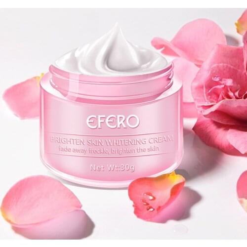EFERO Whitening Freckle Cream Remove Dark Spots Melanin Repair Fade Freckles Face Cream Face Care Nourishing Brighten Face Skin