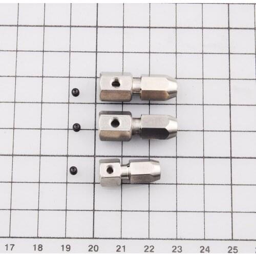4mm Flexible soft shaft lock end motor shaft connector 4mm-4/5/6mm spare parts for Brushless RC electric boat O yacht