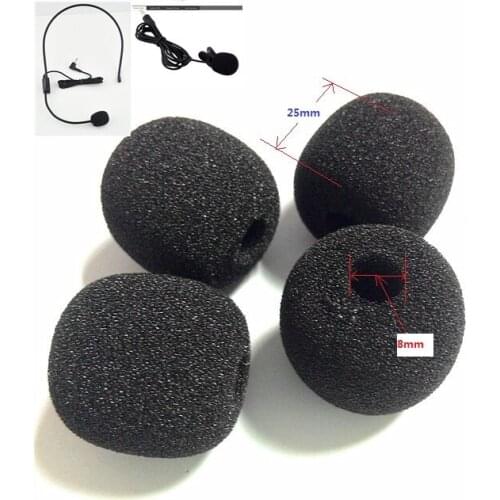 Linhuipad Microphone foam covers MK-0825 /Customize foam windscreens on your requirements /Min order 100 pcs free shipping
