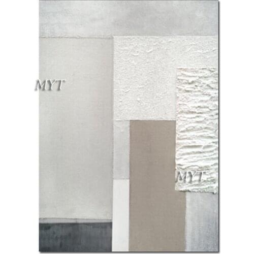 Pure Handmade Palette Knife Texture Abstract No Frame Oil Painting Wall Decorative Art Canvas Picture Paintings For Modern Home