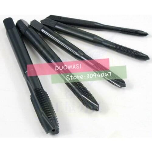 10PCS M2 M2.5 M3 M4 M5 M6 M8 M10 M12 nitride screw tap straight slot machine with special stainless steel tap ,Thread Tap