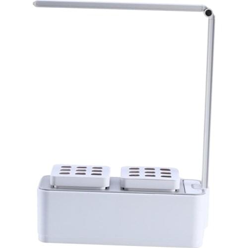 Tabletop Hydroponic Herb Plant Garden Germination Kits 8W LED Grow Light US