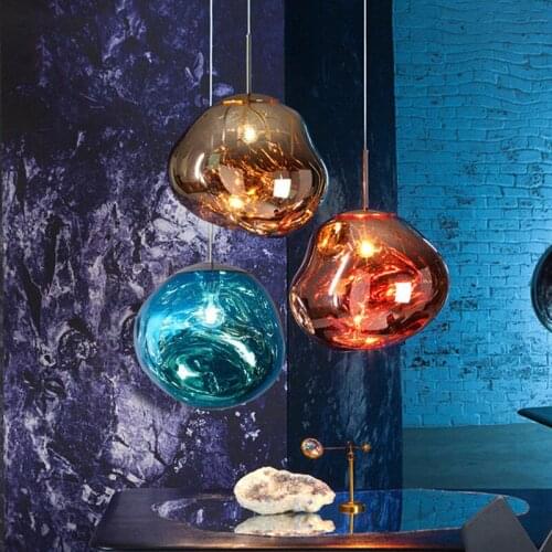 Nordic Lava LED Chandelier Modern Lamp PVC Lighting Living Room Lamp Household Lamp Attic Kitchen Chandelier Lamp