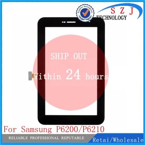 New 7 inch Touch Screen For Samsung Galaxy Tab 7.0 Plus P6200/P6210 Digitizer Glass Sensor Panel Front Lens