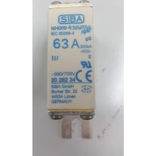 Fuses: NH000 63A 690/700V 200KA 2028234 / NH000 80A 690/700V 200KA 2028234