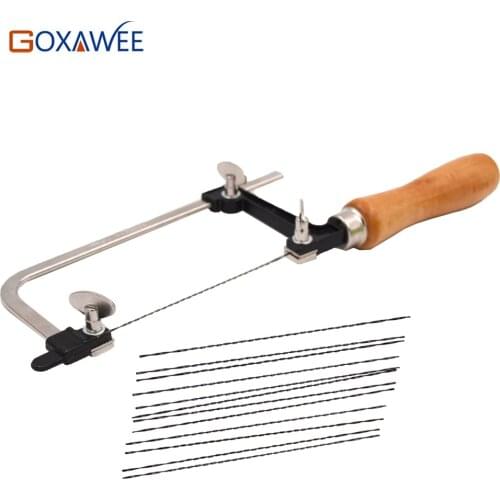 13pcs Adjustable Saw Bow DIY Hand Tool Mini Curve Hand Saw Wood Metal Cutting Saw Frame Necessary Woodworking Tools