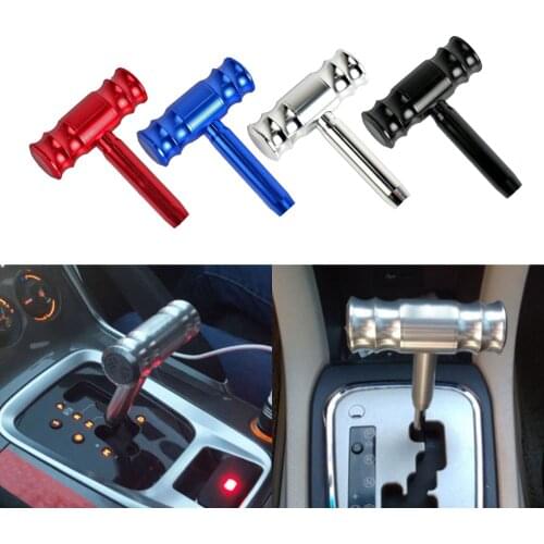 Universal Aluminum Alloy Gear Shift Knob for Volkswagen VW for KIA for Opel Gear Shifter Stick Lever Headball AT MT Arm Pen POMO