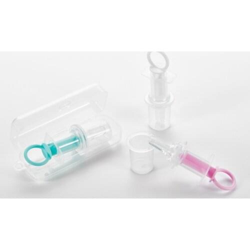 Free BPA Baby Medicinal feeder Liquid Feeding Needle Type Silicone Nipple Fruit Juice Feeder Squeeze Dropper Dispenser Pacifier