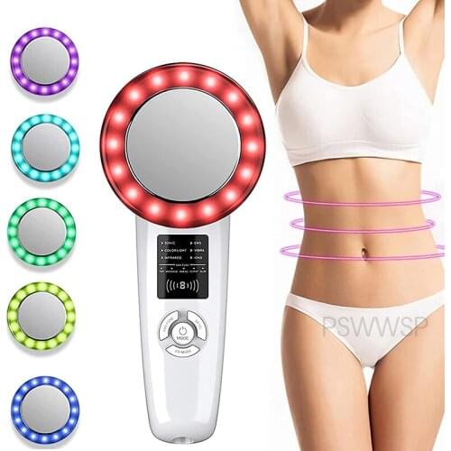 EMS Ultrasound Cavitation Device Electric Body Slimming Massager Fat Burner Infrared Therapy Anti Cellulite Massager Lose Weight