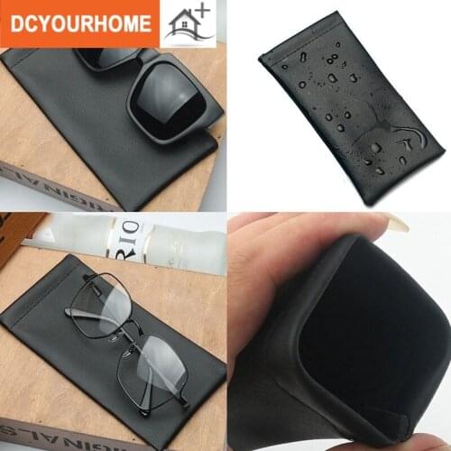 Sses Spectacles Pouch Sleeve Case Bag Holder Snap Spring Top