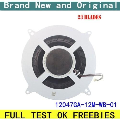 Internal Cooling Fan Replacement 12047GA-12M-WB-01 DC12V 2.4A MA208101401244 for Sony PlayStation 5 PS5 23 blades