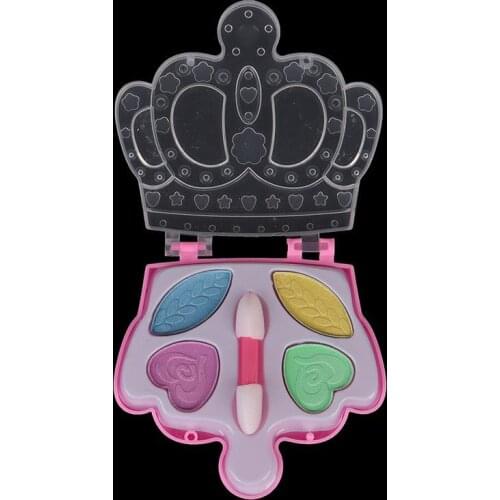 1pc Girls Non-Toxic Harmless Cosmetics Toys Set Cosmetic Eyeshadow Blushes Toy Model For Children Gifts 2021