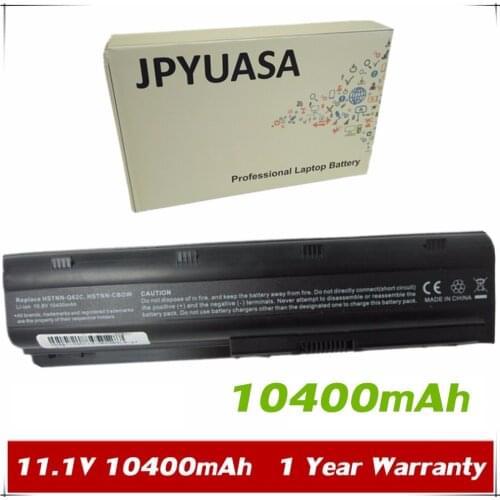 7XINbox 11.1V 10400mAh MU06 NBP6A175B1 Battery For HP Pavilion DM4 G42 G62 G72 593554-001 HSTNN-178C HSTNN-179C HSTNN-YB0X