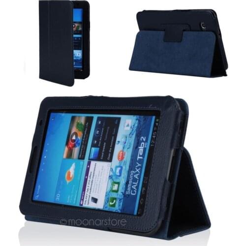 Folio For Samsung Galaxy Tab 2 PU Leather Stand Case Cover With Stylus Pen And Screen Protector 7.0&quot Tablet P3100